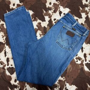 Wrangler Men’s Blue Denim Jeans